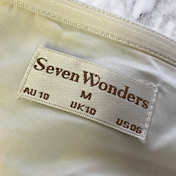 SEVEN WONDERS Eden Mini Dress Blue Floral - Picture 8 of 12